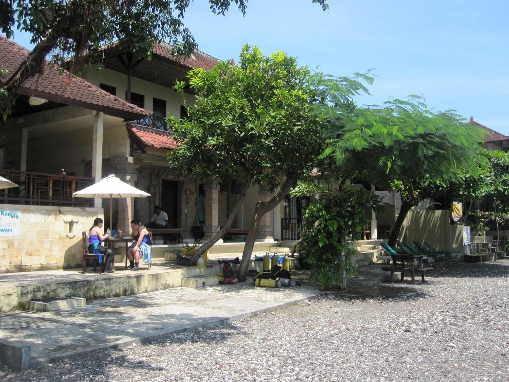 Galang Kangin Bungalows 2 Amed Dış mekan fotoğraf